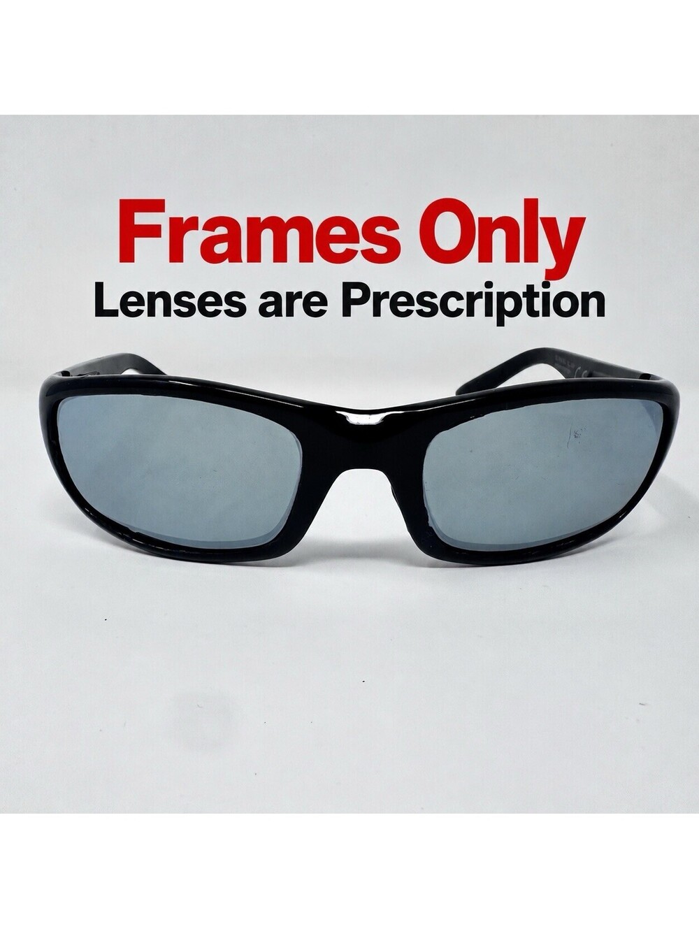 Maui Jim Stingray MJ-103-02 Gloss Black Sunglass Frames 55-22-129 Italy